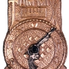 1941 TOM MIX RALSTON SIX-GUN DECODER BADGE